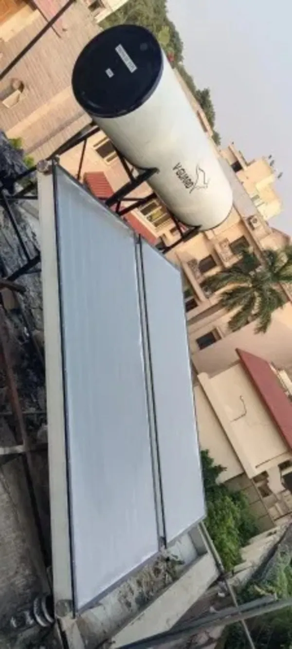 V Guard 100lpd Pro Solar Heater for Delhi Guest Houses