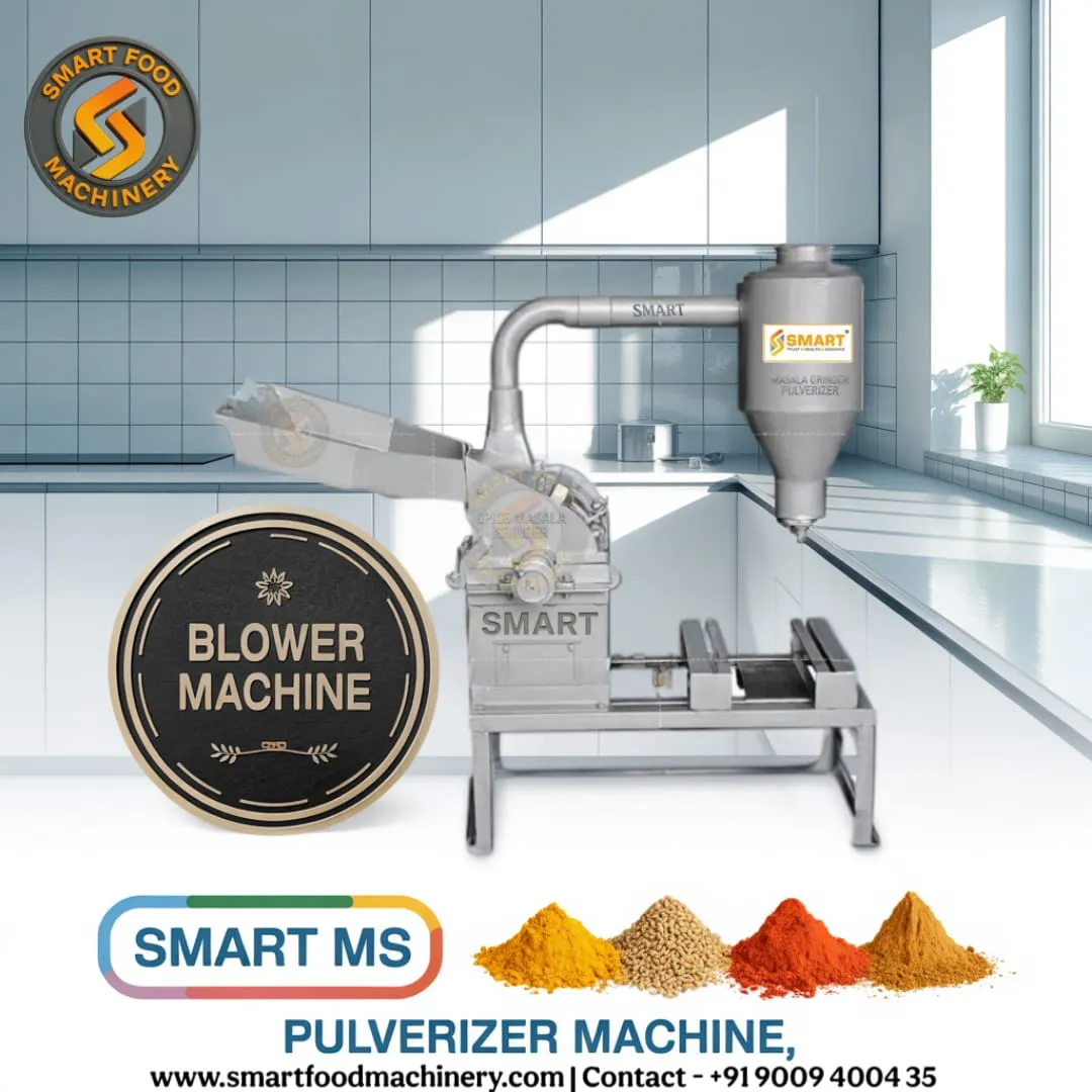 SS Double Chamber Pulverizer Machine in Bagaha | Stainless Steel Equipment for Food Processing