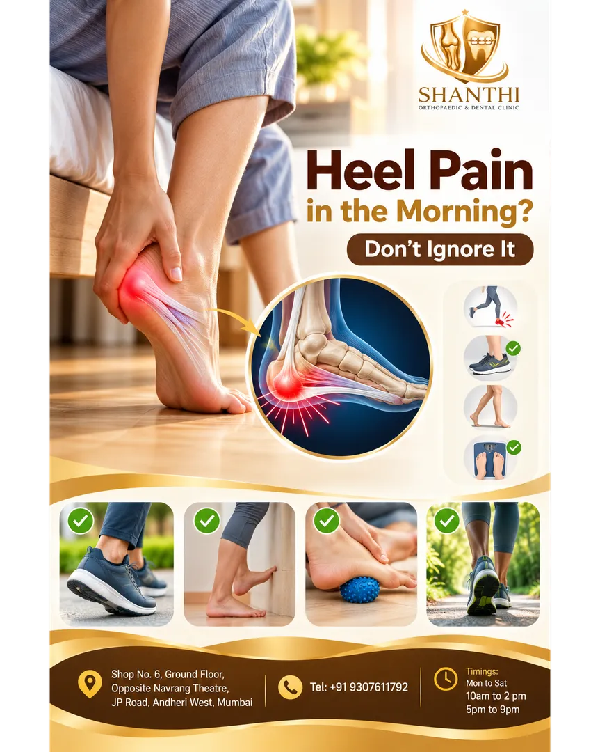 Heel Pain in the Morning? Don’t Ignore It