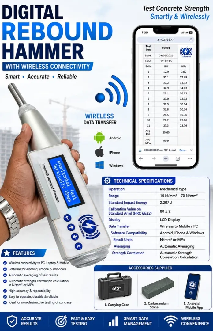 Common Mistakes in Digital Rebound Hammer Testing and How to Avoid Them