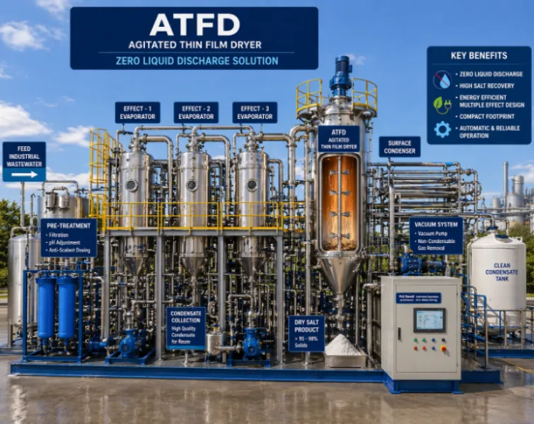 ATFD Manufacturer in Vadodara Selection Checklist for Concentrated Effluent