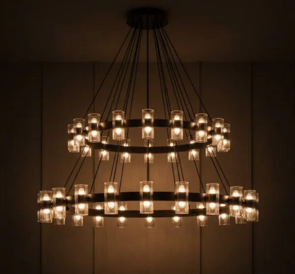 Double Height Grandeur or Pendant Clusters for Delhi Homes