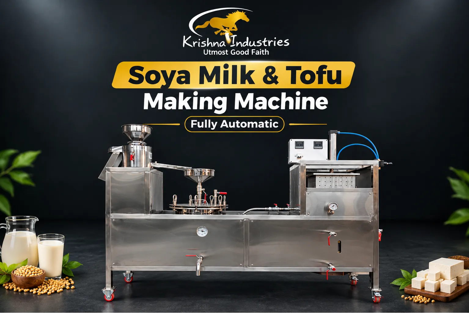 Fully Automatic Soya Milk & Tofu Machine in Kanpur
