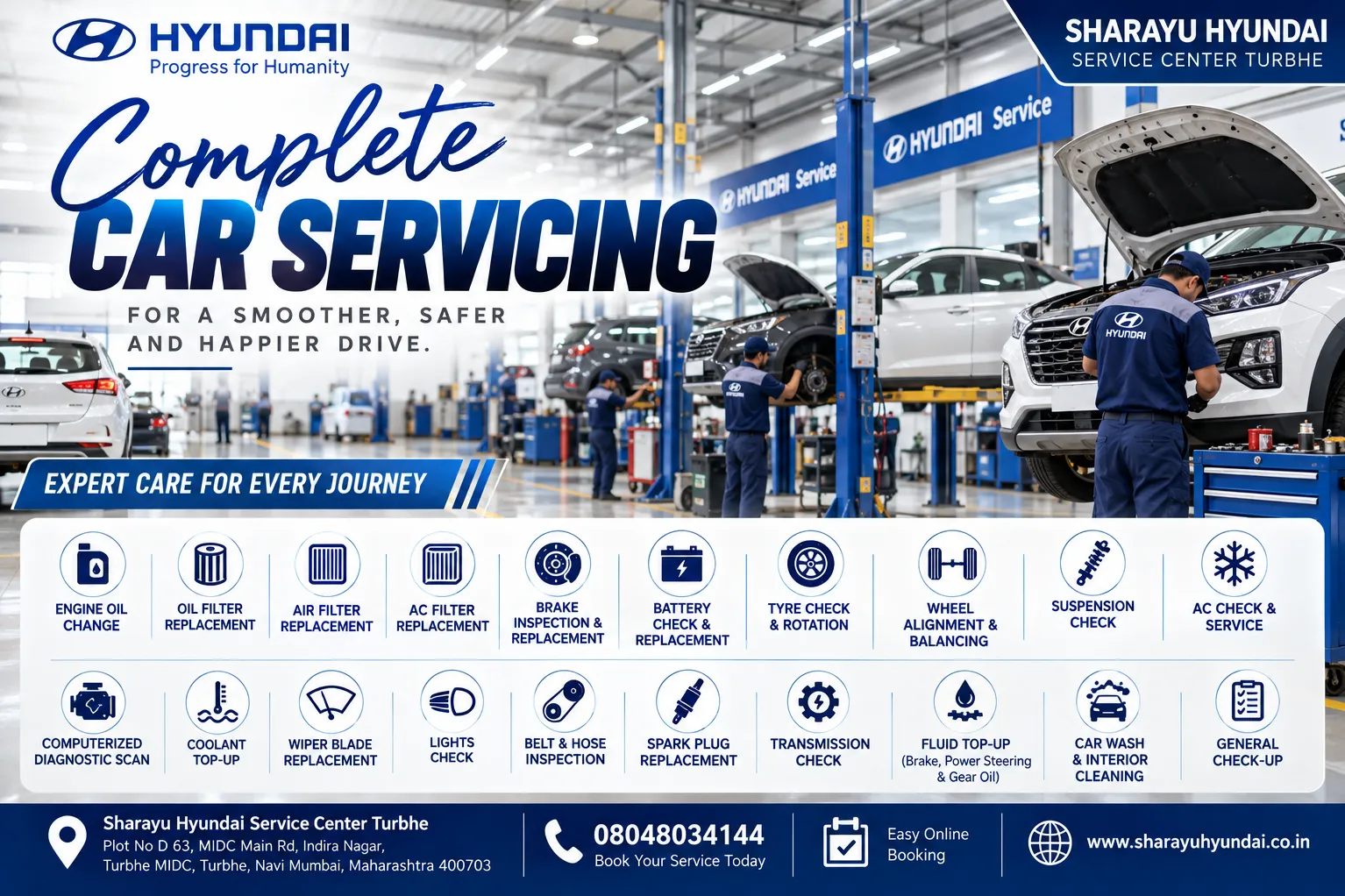 Complete Hyundai Car Care, All Under One Roof