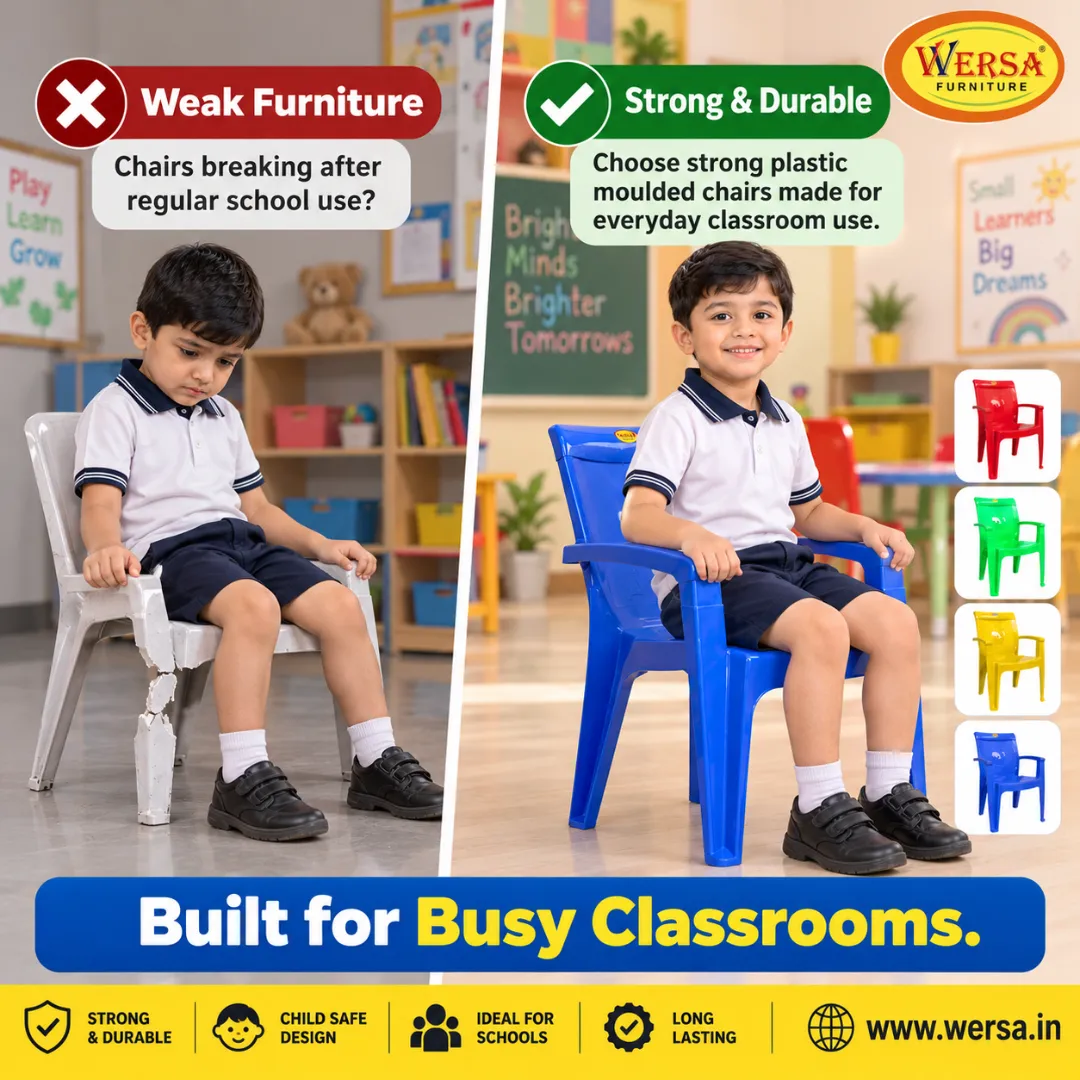 A good classroom needs furniture that can keep up with kids. π
Every day, chairs in schools and pl...