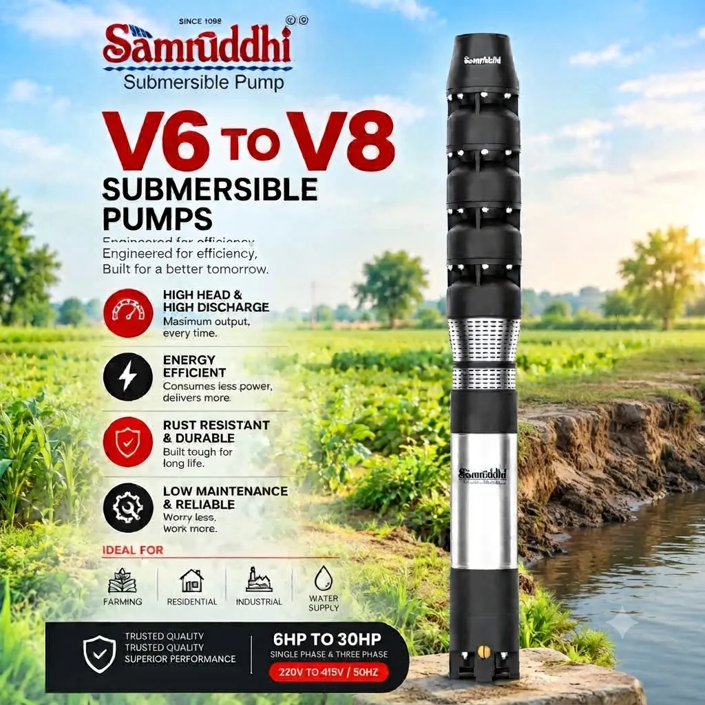 V6–V7 सबमर्सिबल पंप अयोध्या उत्तर प्रदेश