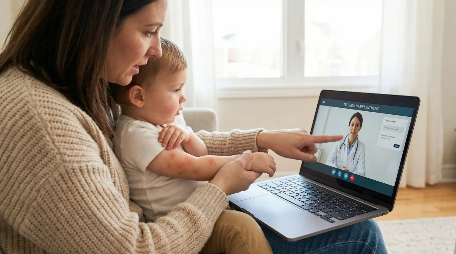 When an Online Pediatric Consultation Can Help Parents Make the Next Decision