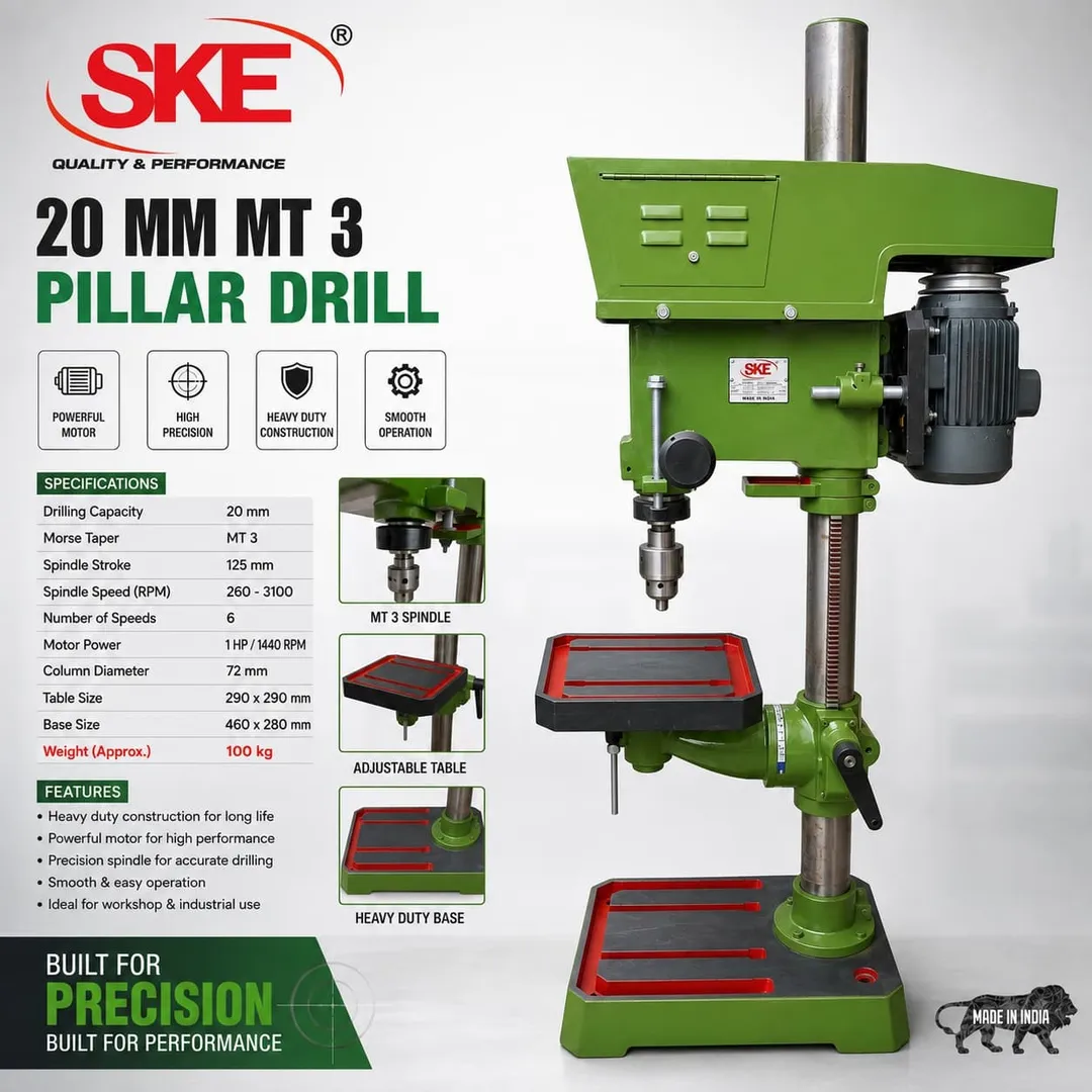 20MM PILLAR DRILL MACHINE