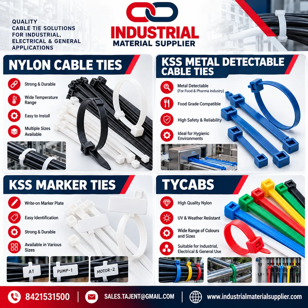 Cable Tie Solutions for Industrial & Electrical Applications