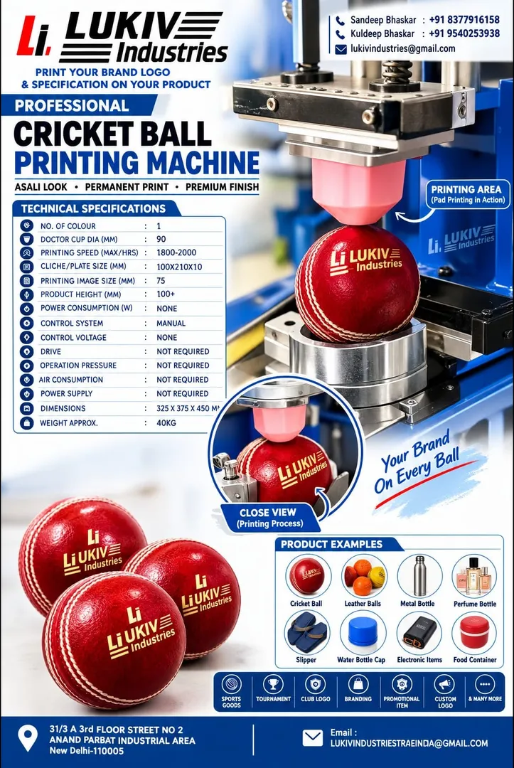 Manual Ball Pad Printing Machine