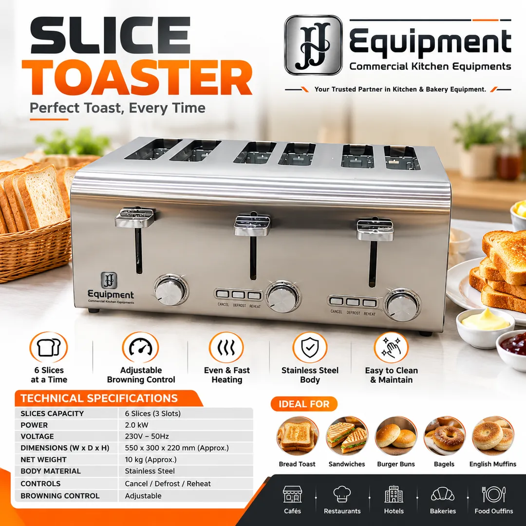🍞 Slice Toaster by JJ Equipment
