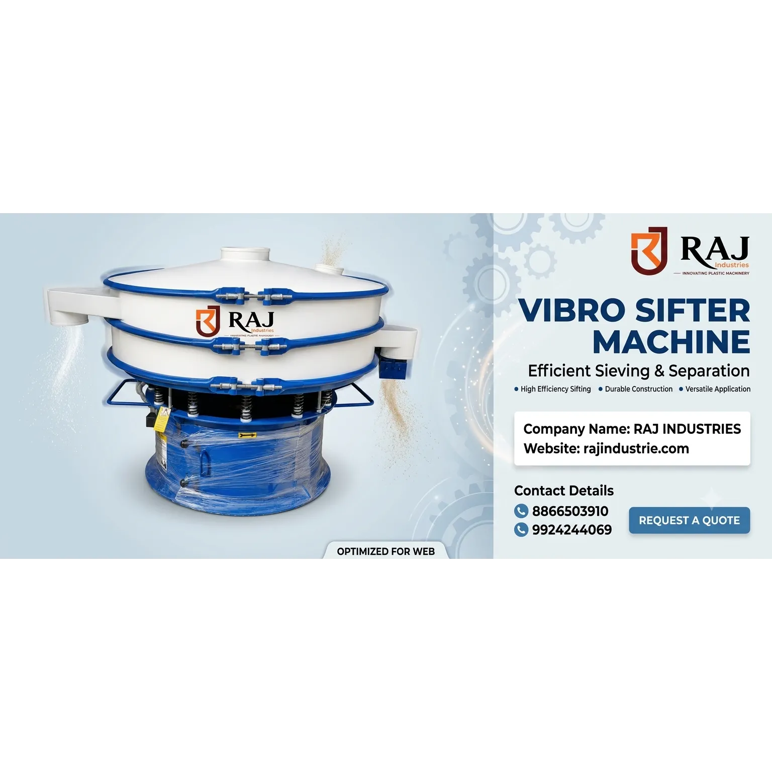 Vibro Sifter Machine Manufacturing in Bundi Rajasthan India