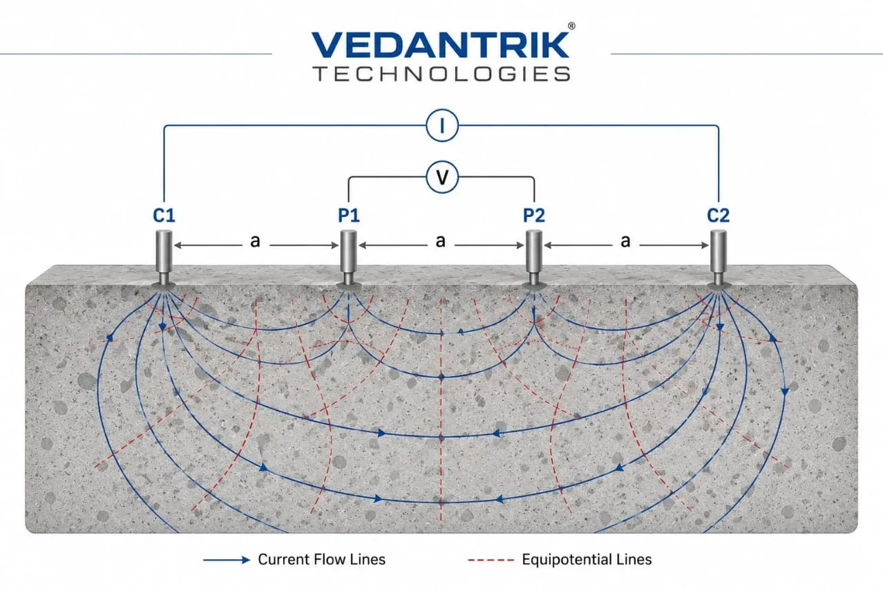 Surface Resistivity Meter – Accurate, Non-Destructive Concrete Durability Assessment