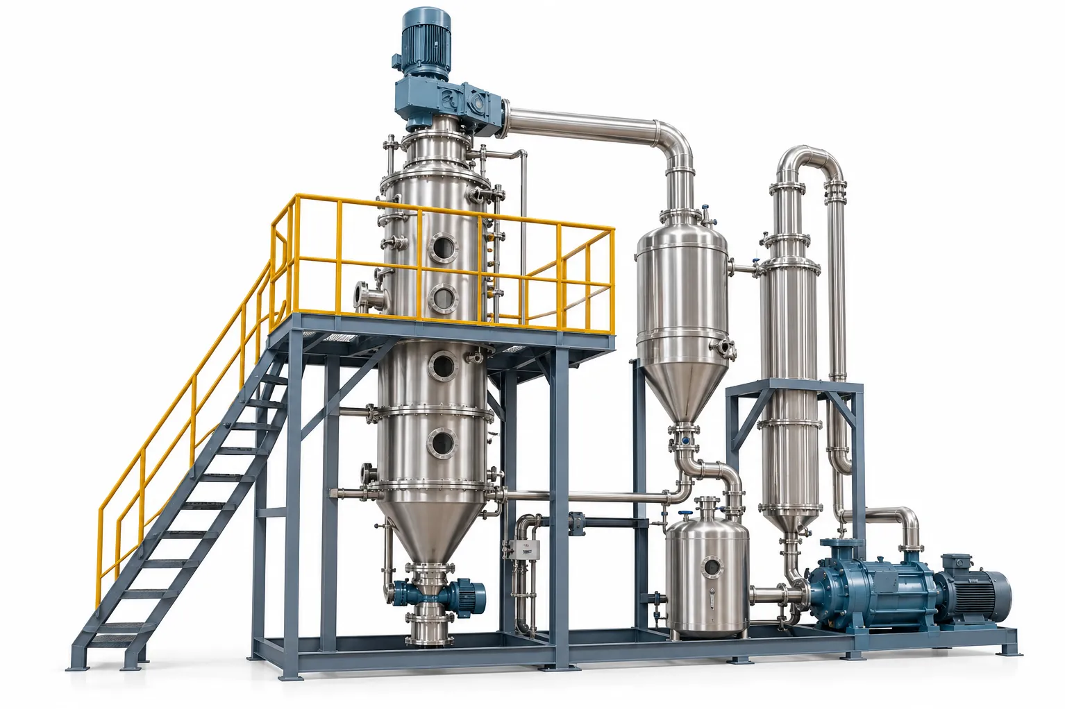Agitated Thin Film Dryer in Vadodara for Converting MEE Concentrate Into Solids