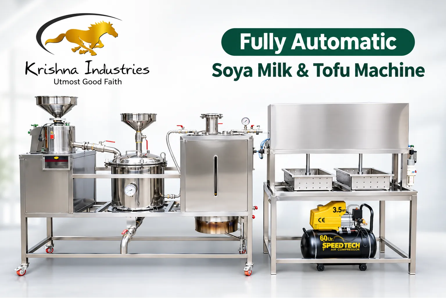 Fully Automatic Soya Milk & Tofu Machine in Bihar