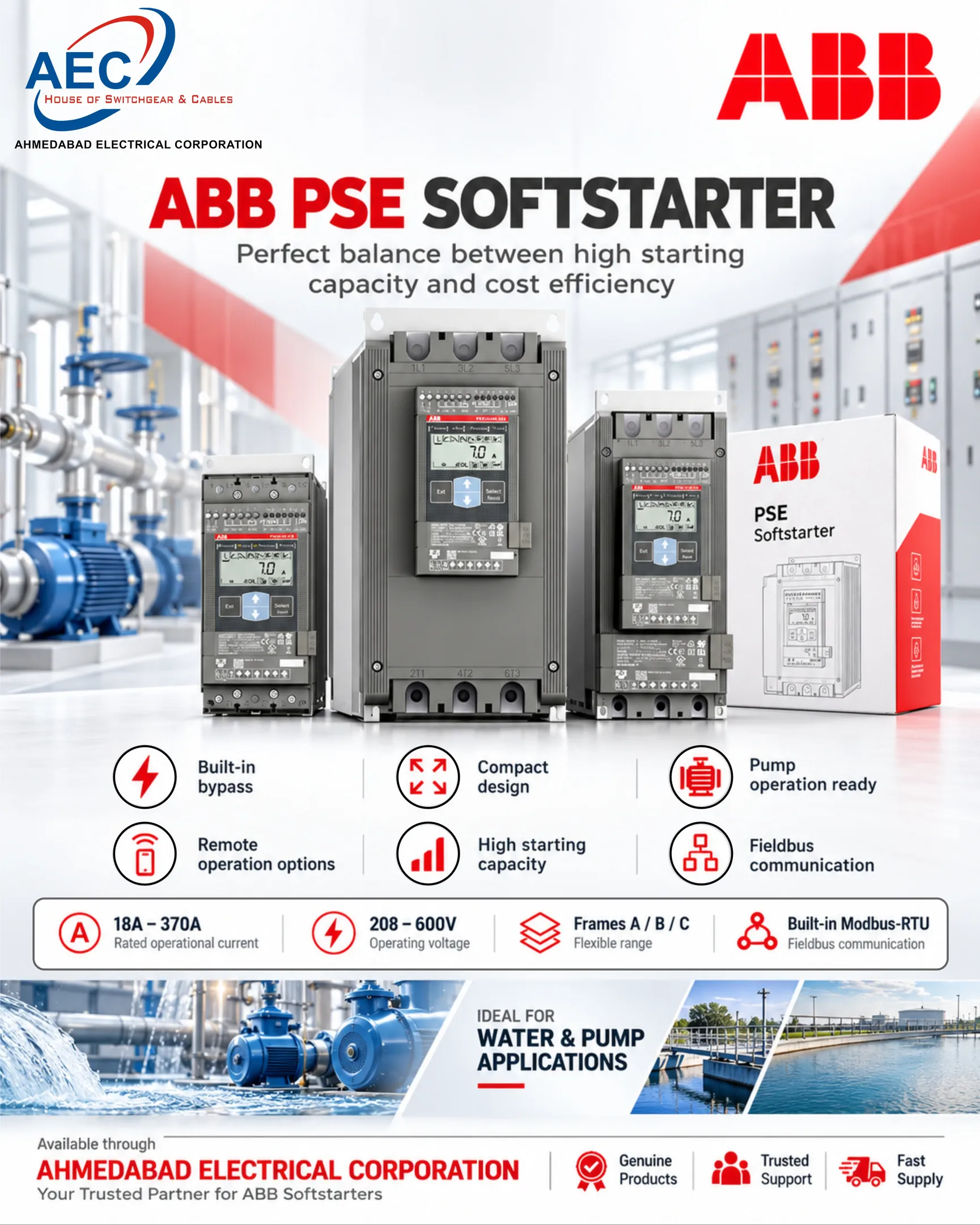 ABB Soft Starter Quotation Changodar