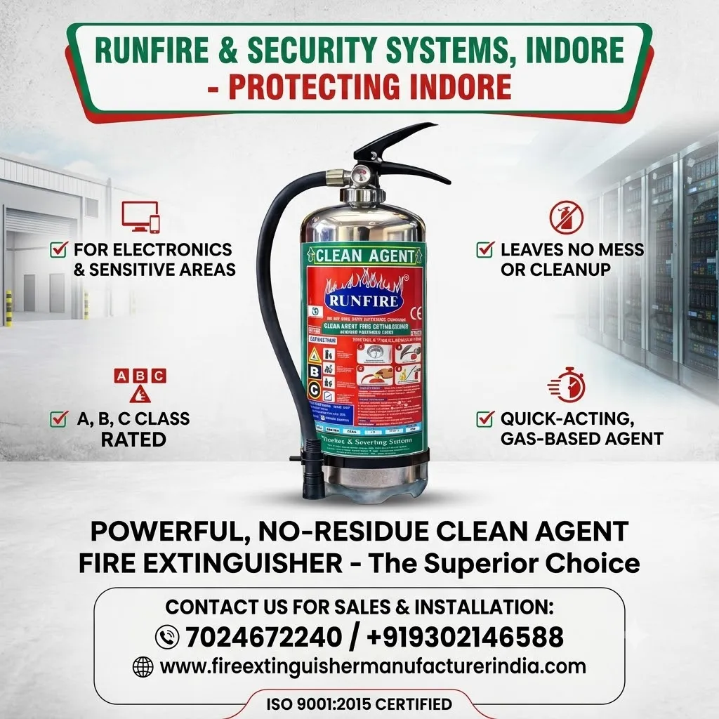 Clean Agent Fire Extinguishers: