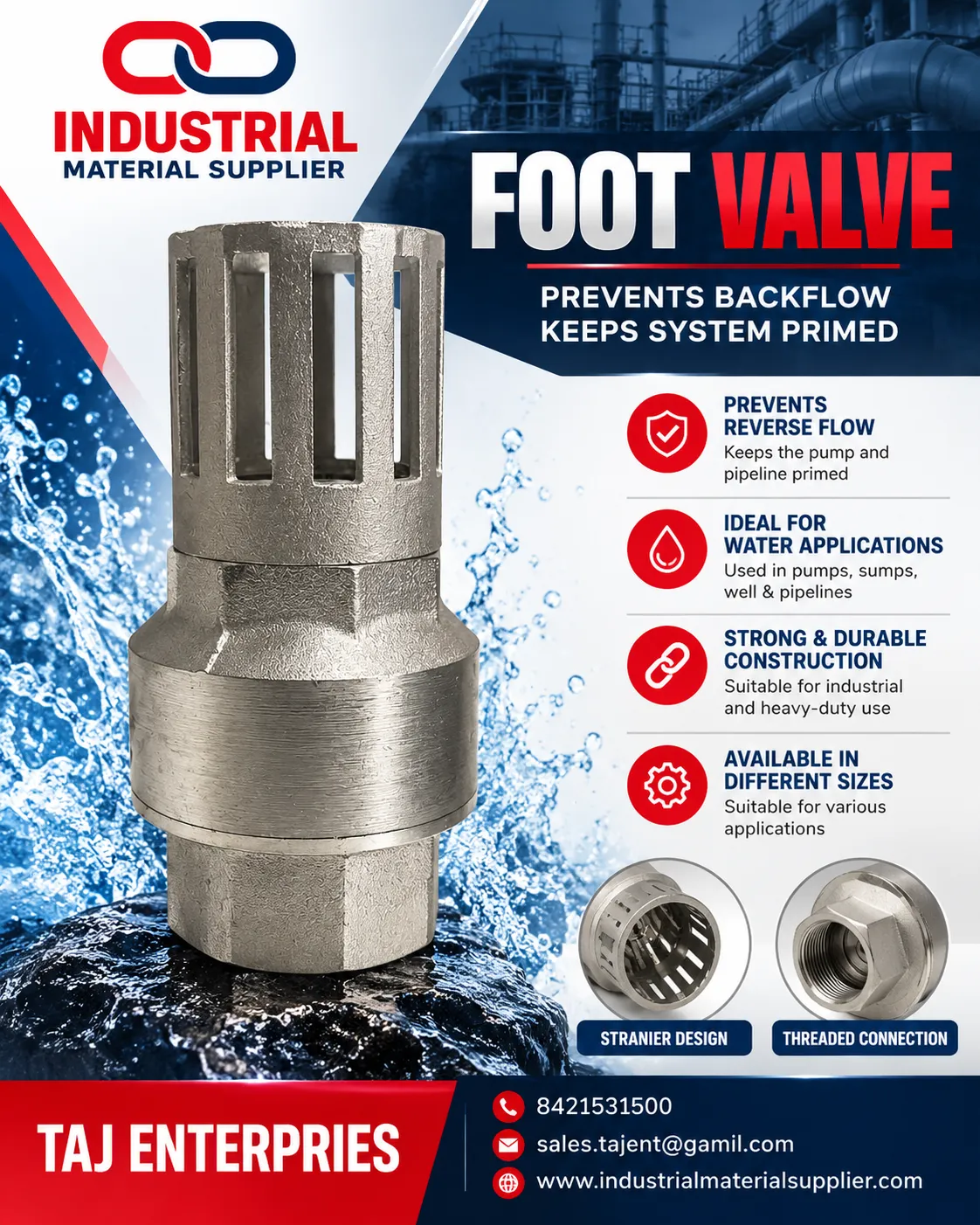 FOOT VALVE |