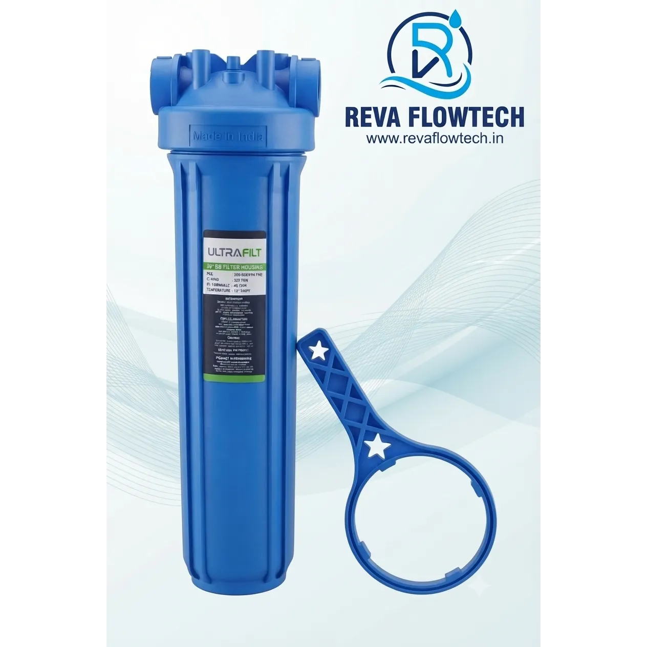 20" Jumbo filter Housing manufacturer in, Patiala ,Panjab, India.
