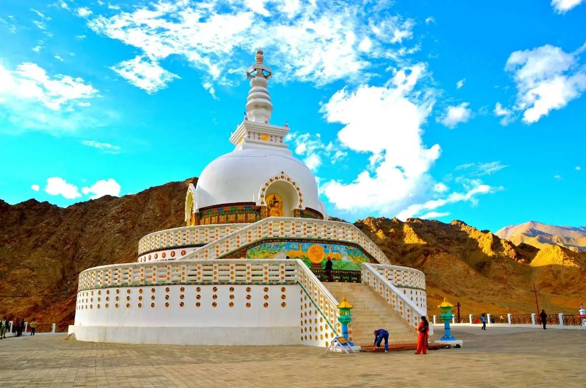 Places To Visit In Ladakh
Shanti Stupa
Shanti Stupa, Leh Ladakh Overview
The Shanti Stupa in Leh ...