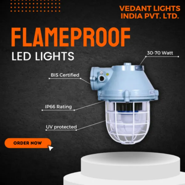 Where LED Flameproof Light Fixtures Are Required in Industrial Facilities