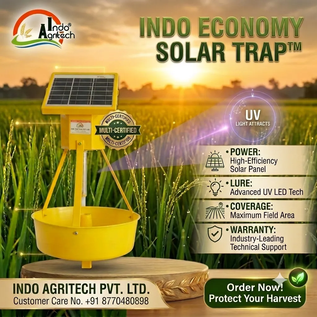 INDO ECONOMY SOLAR TRAP™ – Solar Insect Trap for Agriculture