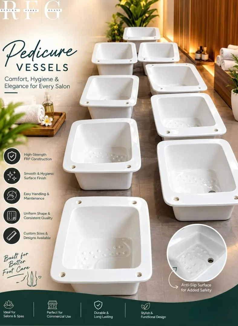FRP Pedicure Vessels