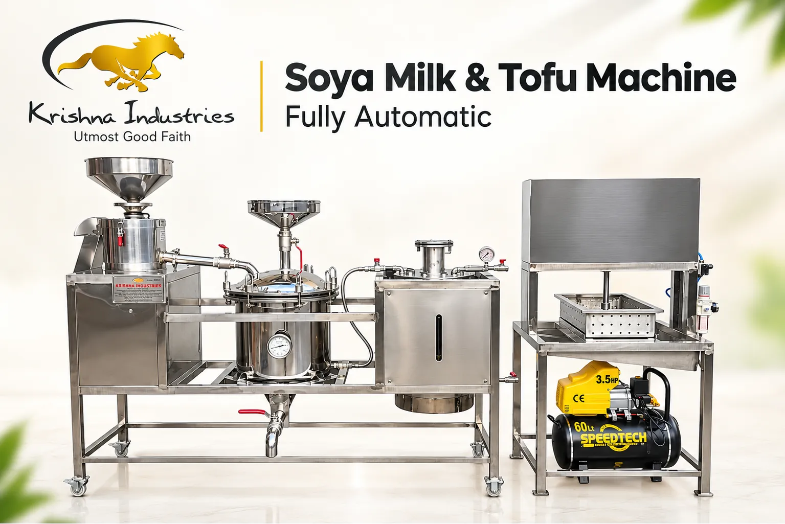 Fully Automatic Soya Milk & Tofu Machine in Gorakhpur