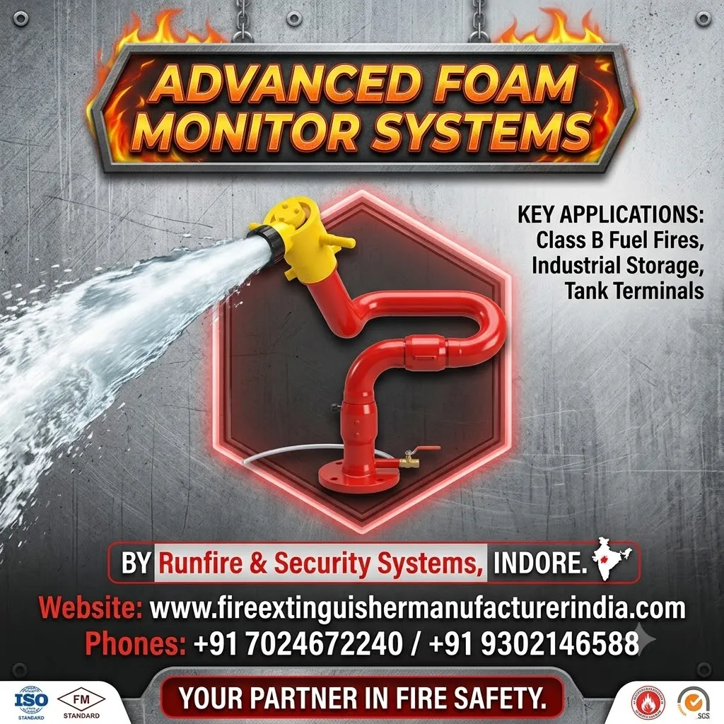 Fire Foam Monitor Supplier in Indore, Madhya Pradesh