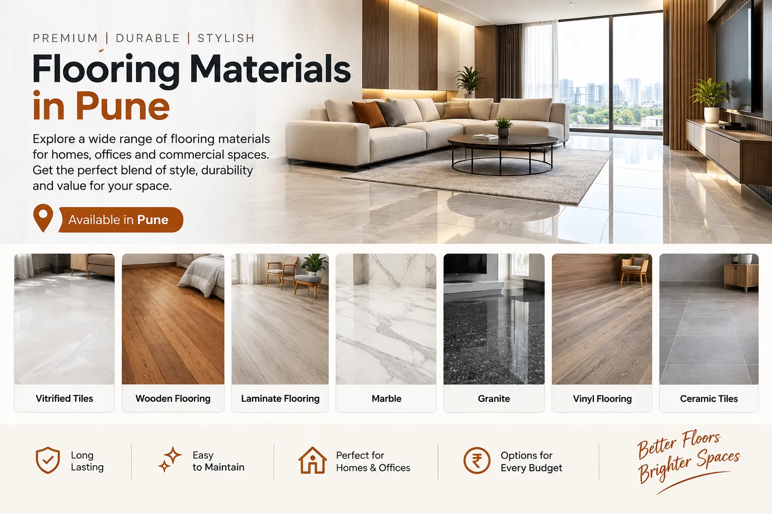 Flooring Materials in Pune