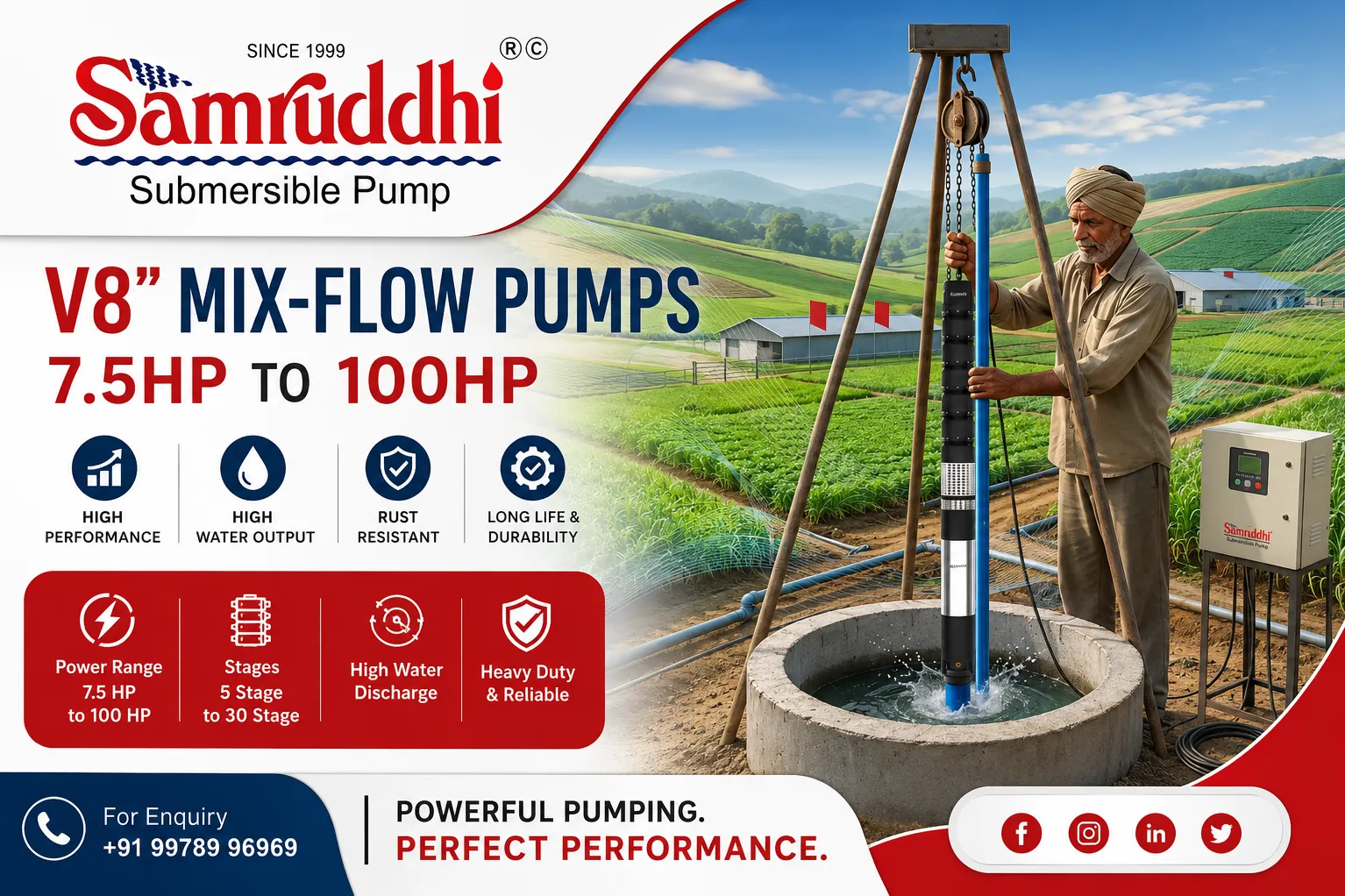V8 Pump,10 HP,Banaskantha,Gujarat