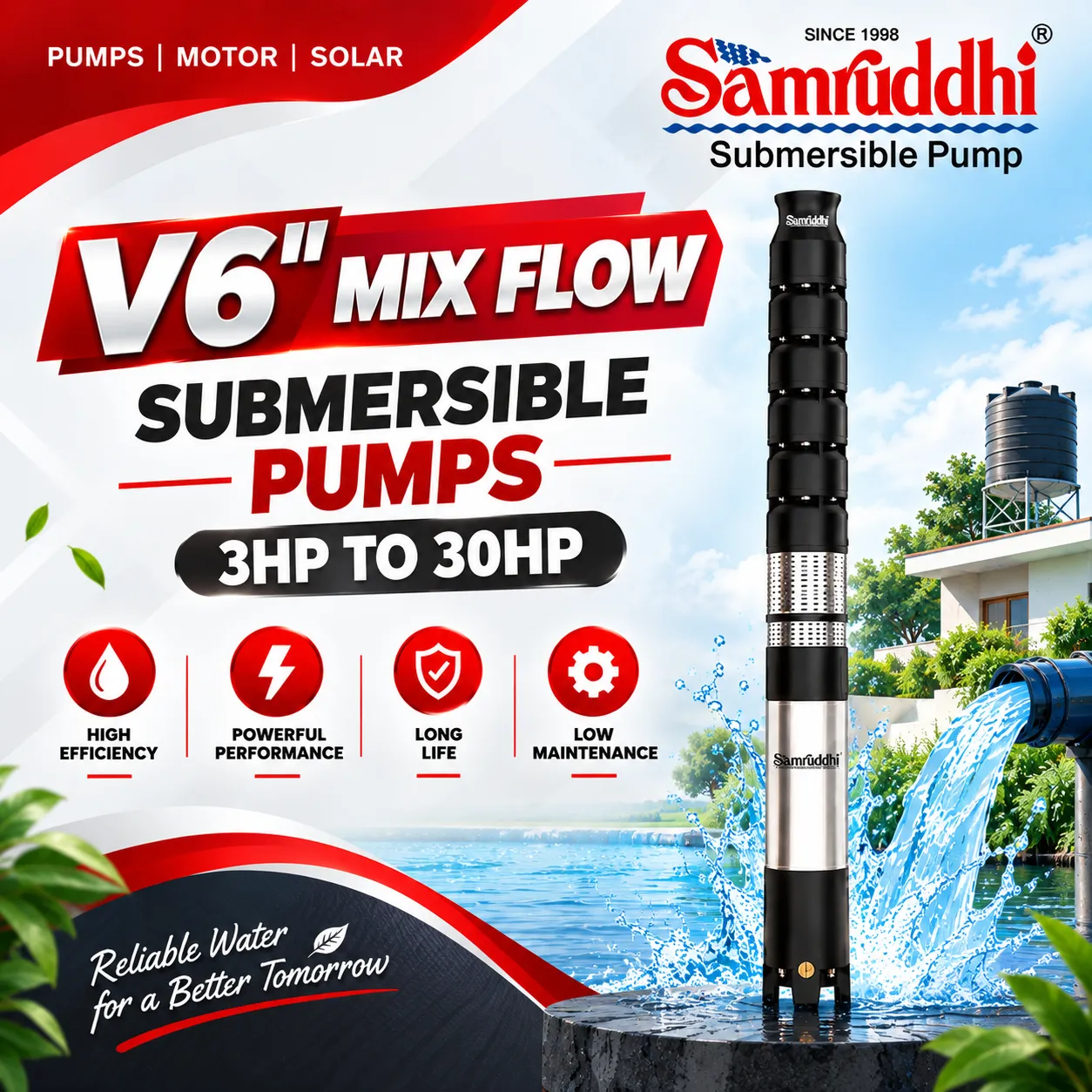 V6 Pump,5 HP,Banaskantha,Gujarat