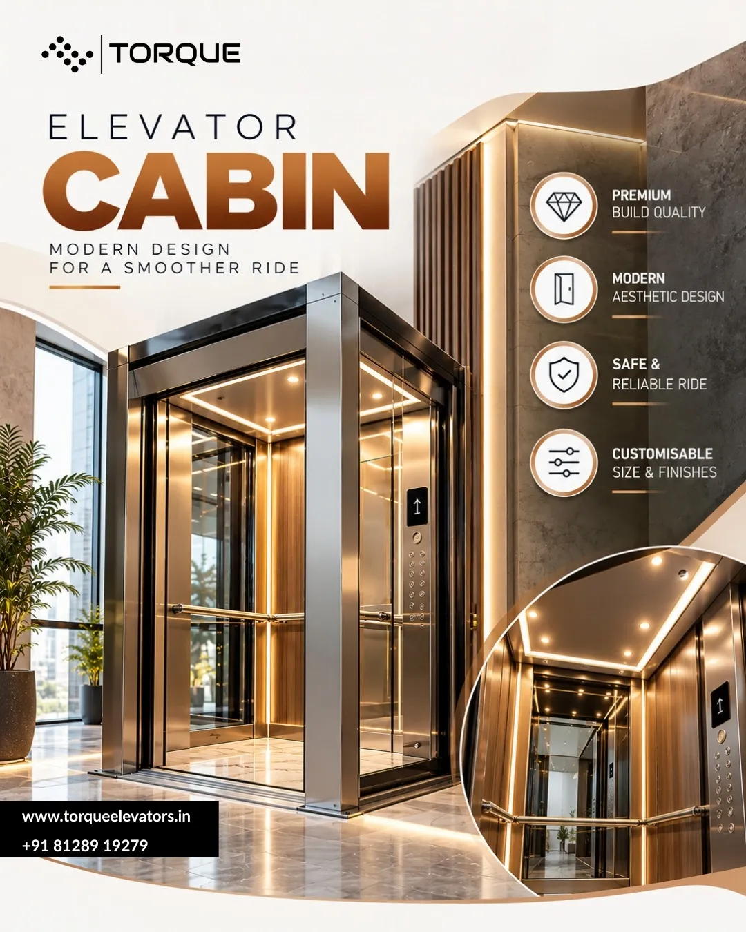 Premium Elevator Cabin