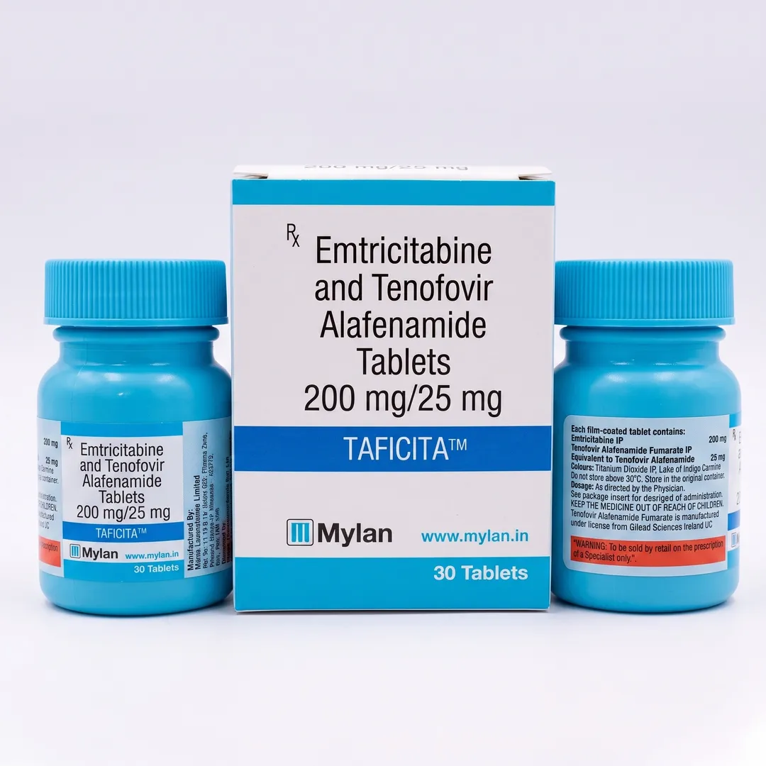 Emtricitabine (FTC) 200mg / Tenofovir Alafenamide (TAF) 25mg Tablets Available in USA, UK, UAE