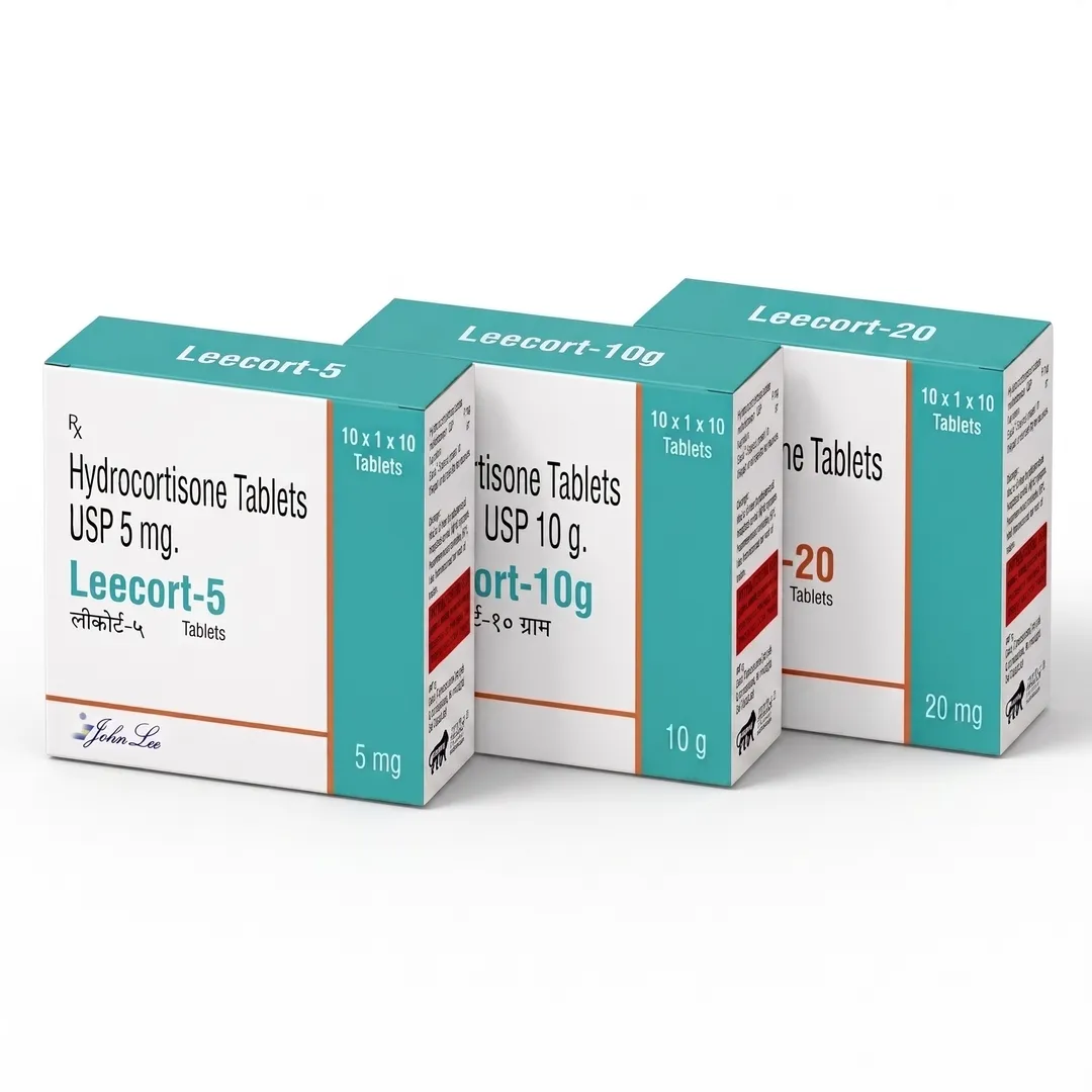 Hydrocortisone Tablets 5mg/10mg/20mg Exporter & Dropshipping Supplier in India