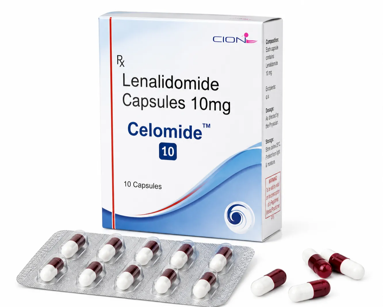 Celomide 10mg Wholesale Price USA | Oncology Meds Bulk Supplier | Exporter from India