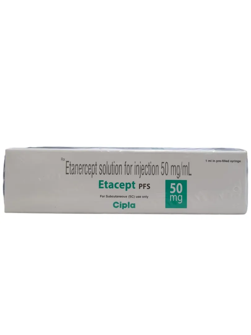 Etacept 50mg (Etanercept) Injection image 1