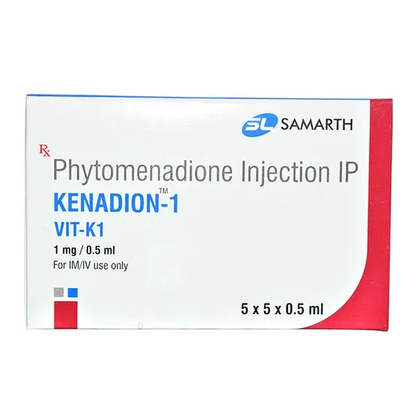 Kenadion 1mg/0.5ml (Phytomenadione) Injection image 1