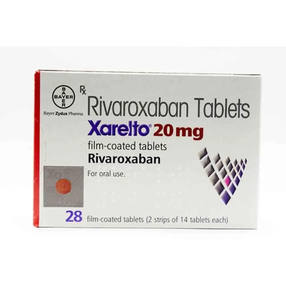 Rivaroxaban 10 mg / 15 mg / 20 mg Tablets Exporter from India | Fast Delivery Globally