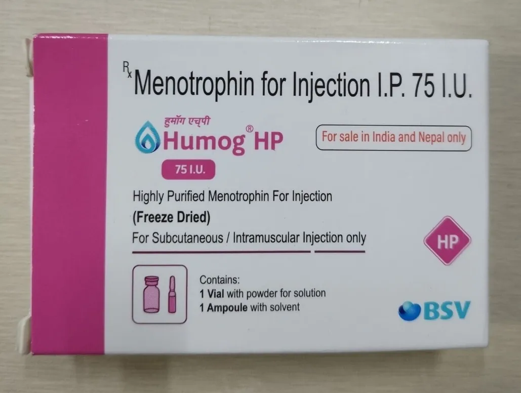 Humog 75 IU Injection – Advanced Fertility Support Solution | Human Menopausal Gonadotropin (hMG) In
