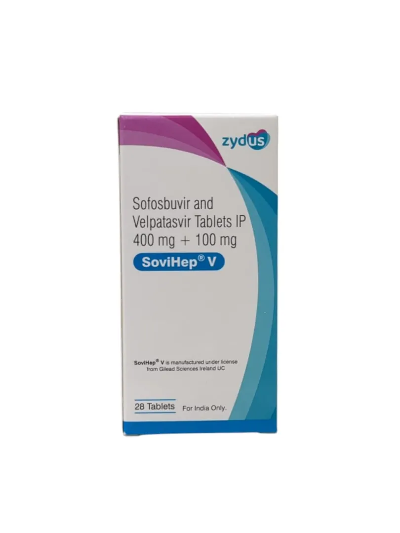 Sovihep V 400mg/100mg (Sofosbuvir + Velpatasvir ) Tablet image 1