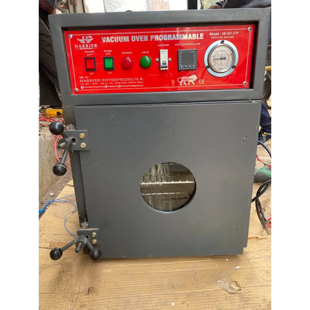 VACUUM OVEN:
Make: HE (NSIC REGD, ISO 9001 – 2015...