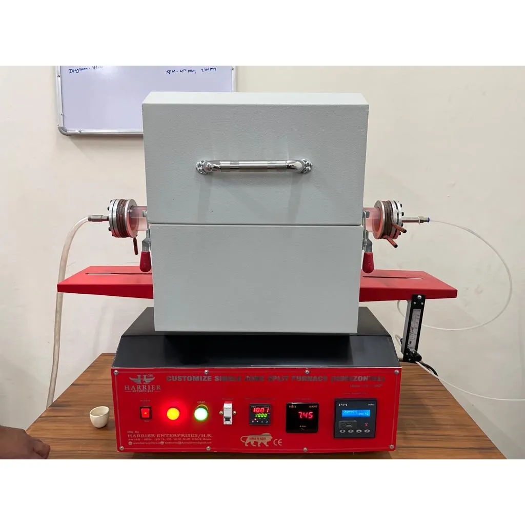 Metal Tubular Split Furnace 1500 Degree Celsius 5...