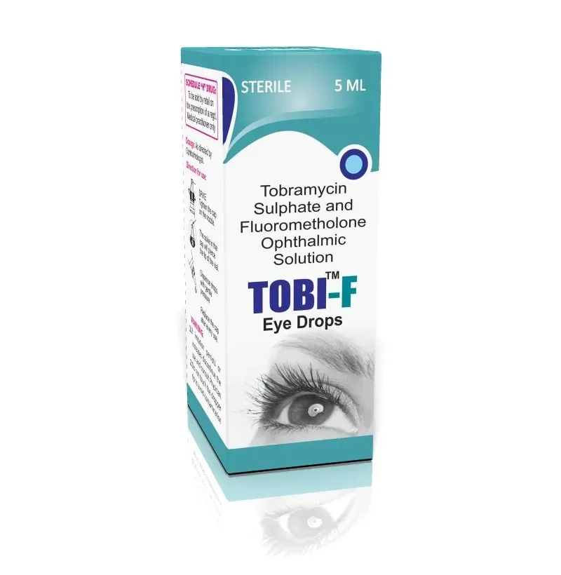 Tobi-F (Tobramycin Sulphate and Fluorometholone) Ophthalmic Solution image 1