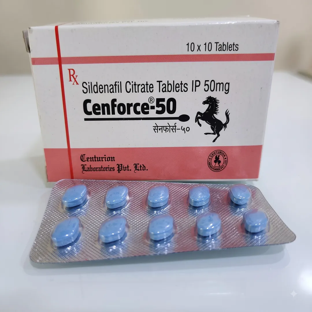 Cenforce 50 mg (Sildenafil): Uses, Side Effects and Safety Information image 1