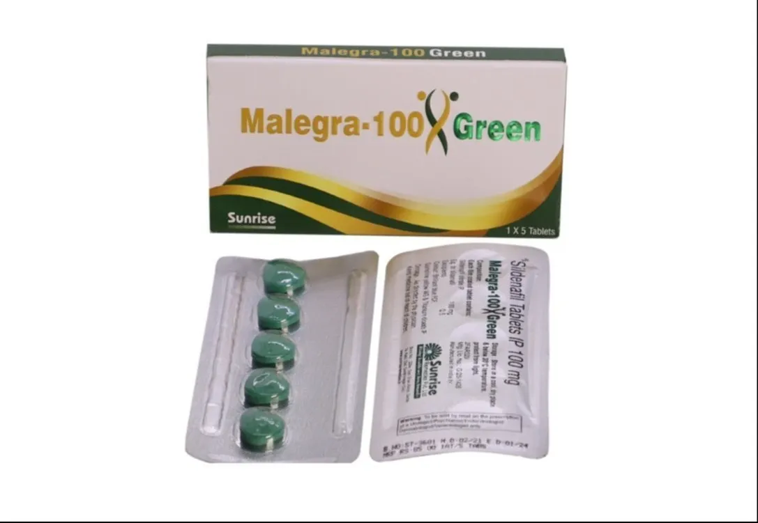 Malegra 100 Green Tablets – Trusted Erectile Dysfunction Solution | Global Exporter from India