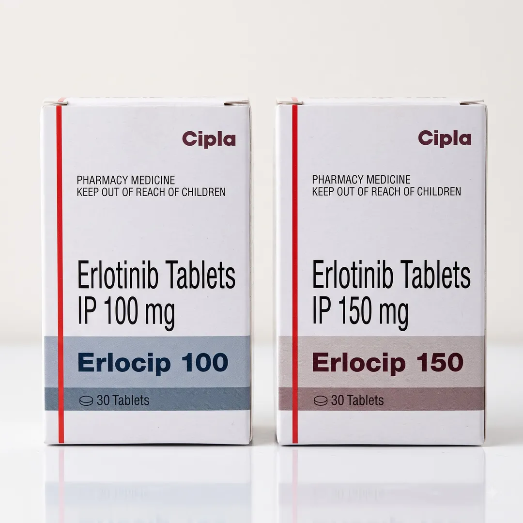 Erlocip Tablets (Erlotinib) 100mg & 150mg | Lung Cancer Treatment image 1