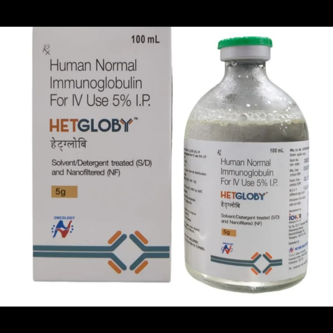 Hetgloby 5% Injection (Human Normal Immunoglobulin) Exporter in India – Fast Supply to South Africa