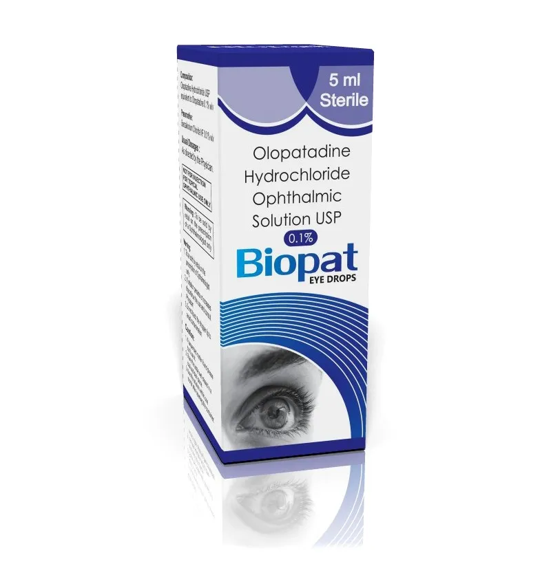 Biopat (Olopatadine Hydrochloride 0.1%) Ophthalmic Solution image 1