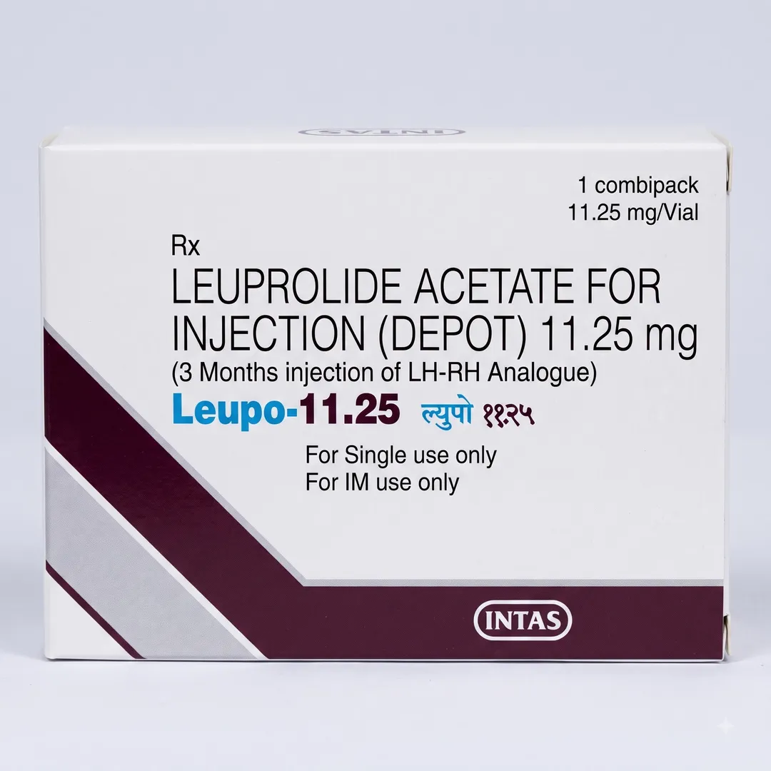 Leuprolide Acetate Depot 11.25 mg Injection – Uses, Dosage, Side Effects & Global Supply image 1